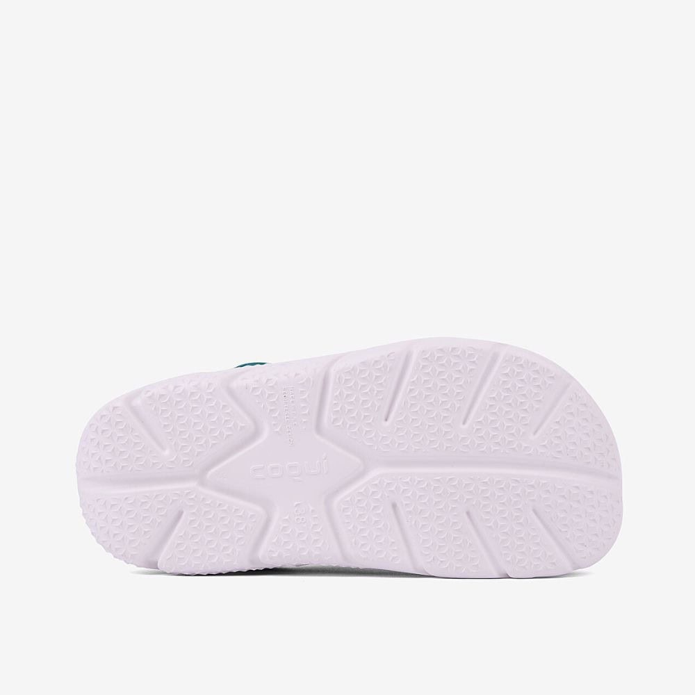 Obuv COQUI Clogsy Cody Verdigris/White - Šľapky a sandále - 5