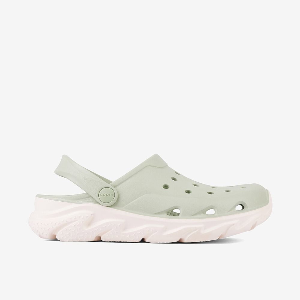Obuv COQUI Clogsy Cody Linden Green/Ivory - Šľapky a sandále - 4