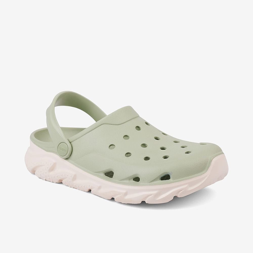 Obuv COQUI Clogsy Cody Linden Green/Ivory - Šľapky a sandále - 1