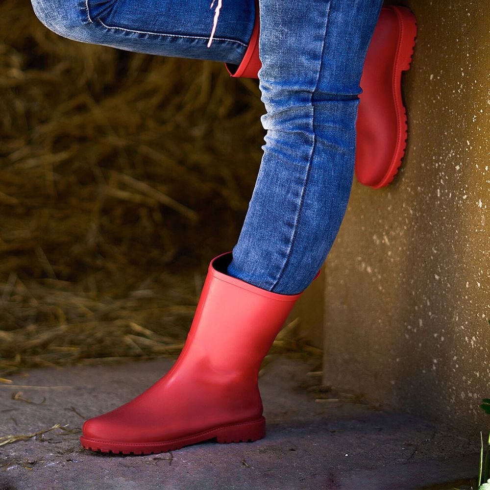Zateplené gumáky COQUI EMMA Red - Zimná obuv - 4