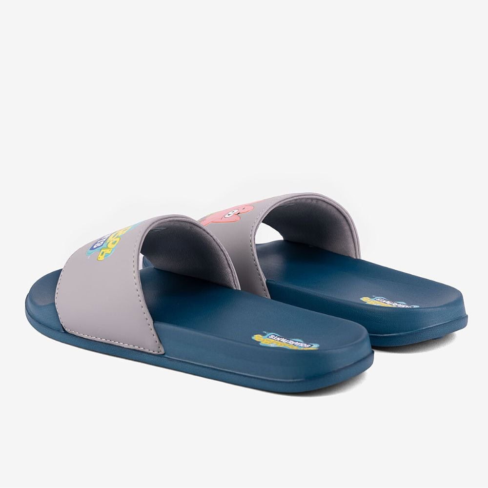 Šľapky COQUI Slipso W Niagara Blue Khaki Grey Sb - Šľapky a sandále - 4
