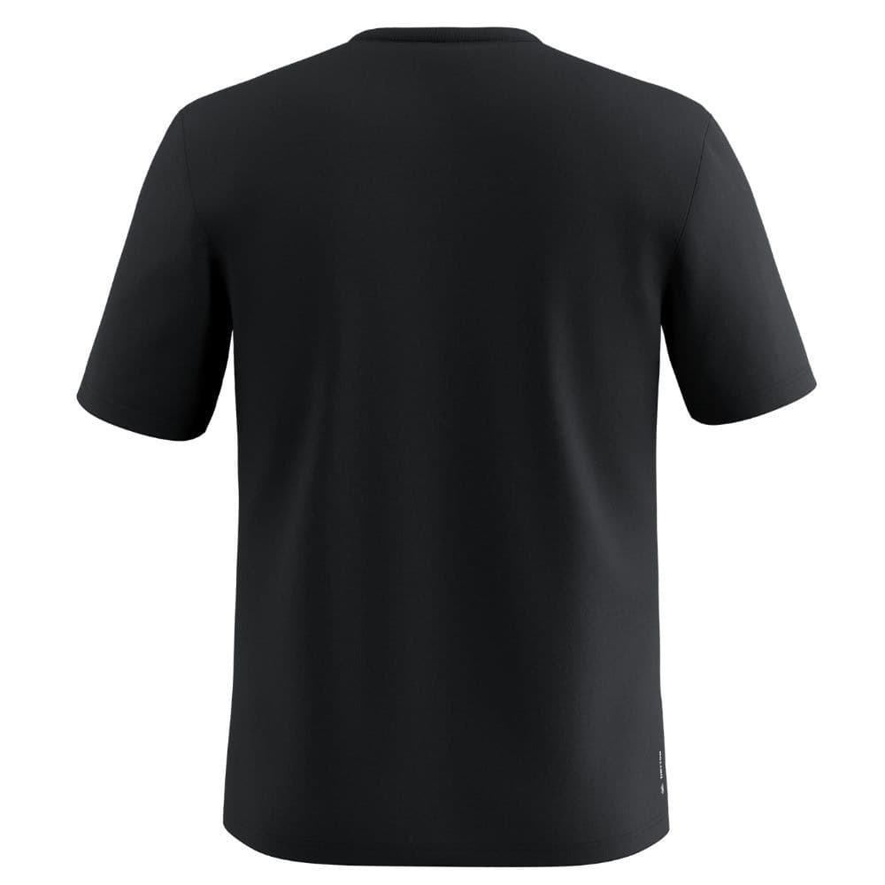 Tričko SALEWA Solidlogo Dry M T-shirt Black out - OBLEČENIE - 2