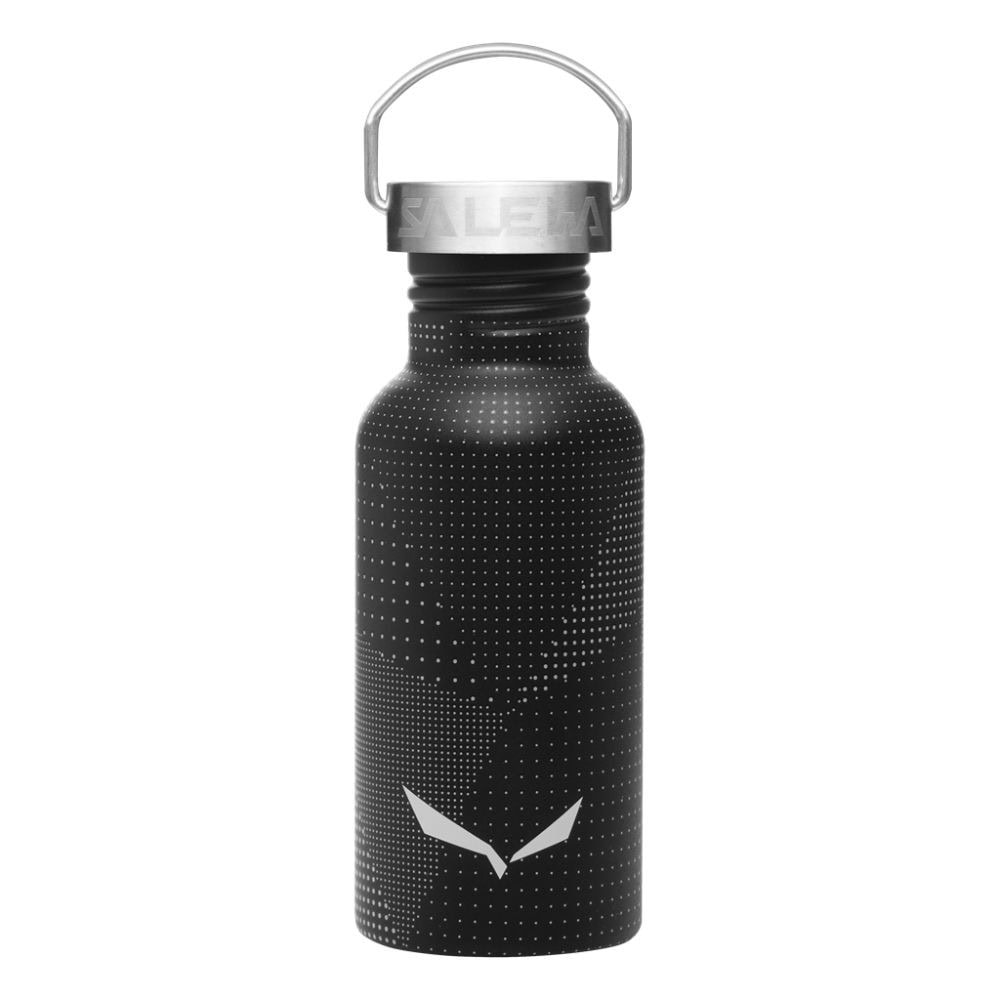 Fľaša SALEWA Aurino Stainless 0,5L Bottle Black Out/Dots - Fľaše - 1