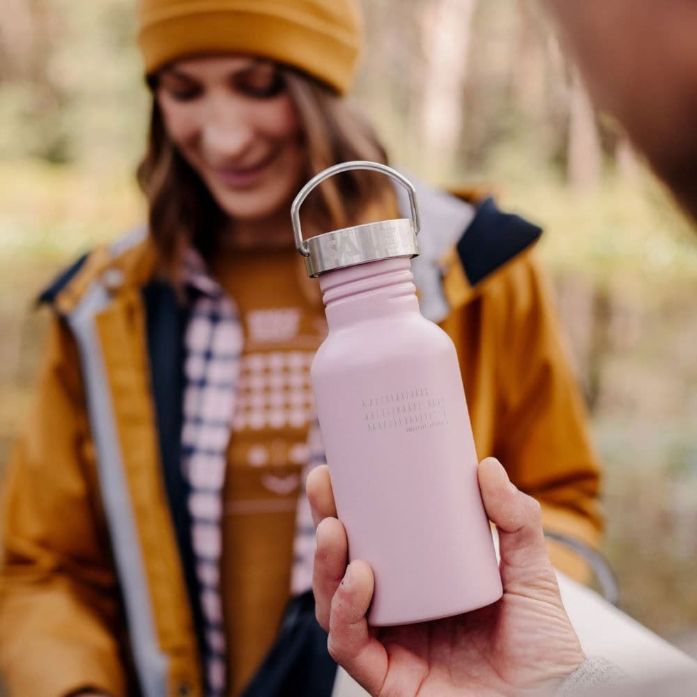 Fľaša SALEWA Aurino Stainless 0,5L Bottle Zephyr/Secret Poem of Nature - Fľaše - 2