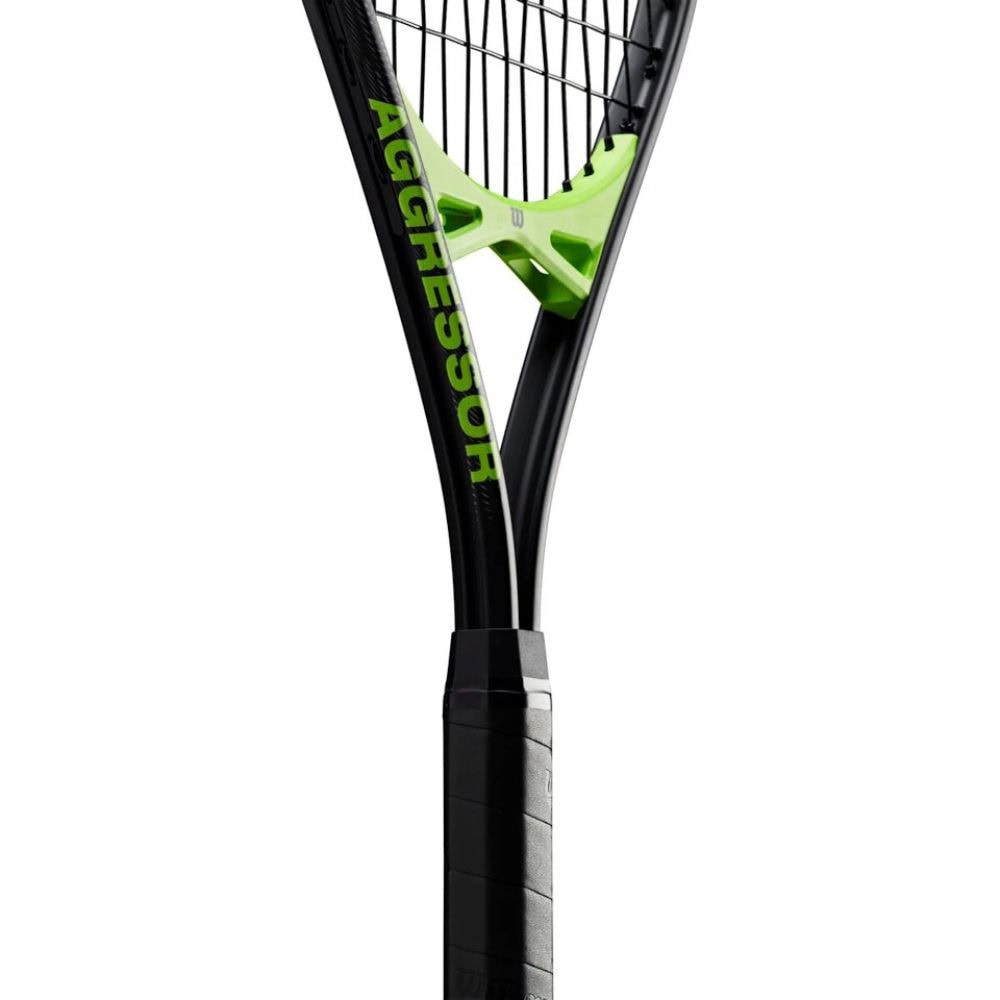 Tenisová raketa WILSON Aggressor Black/ Green - Tenisové rakety - 5