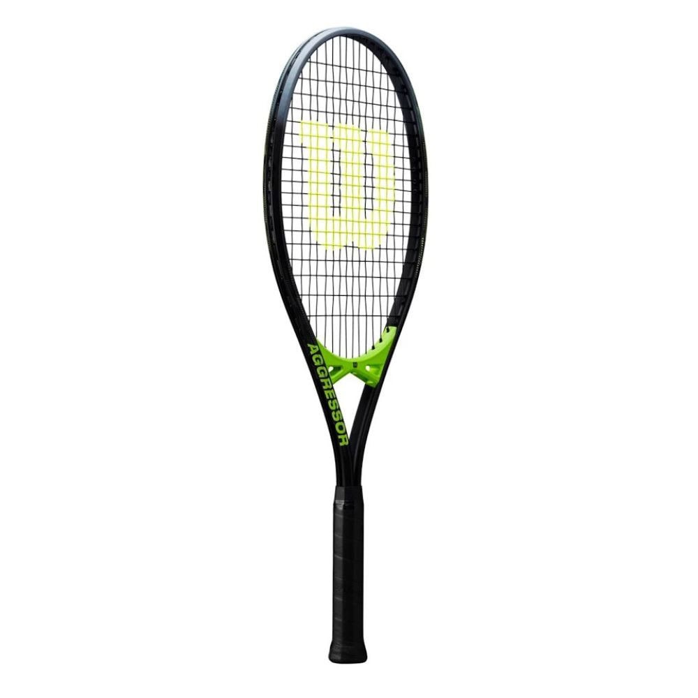 Tenisová raketa WILSON Aggressor Black/ Green - Tenisové rakety - 2