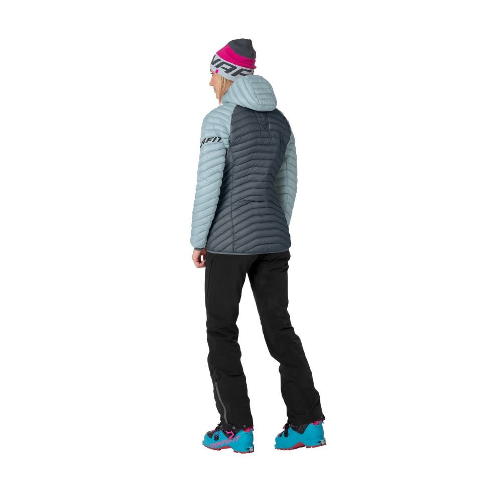 Bunda DYNAFIT Radical Down RDS Hooded Jacket W Cloud Blue - Bundy na bežky a skialp - 3