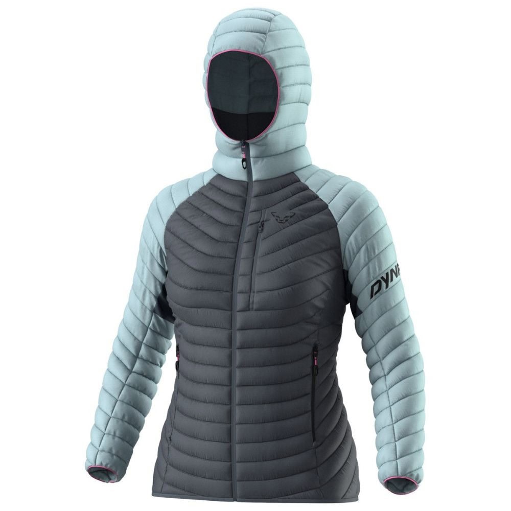 Bunda DYNAFIT Radical Down RDS Hooded Jacket W Cloud Blue - Bundy na bežky a skialp - 1