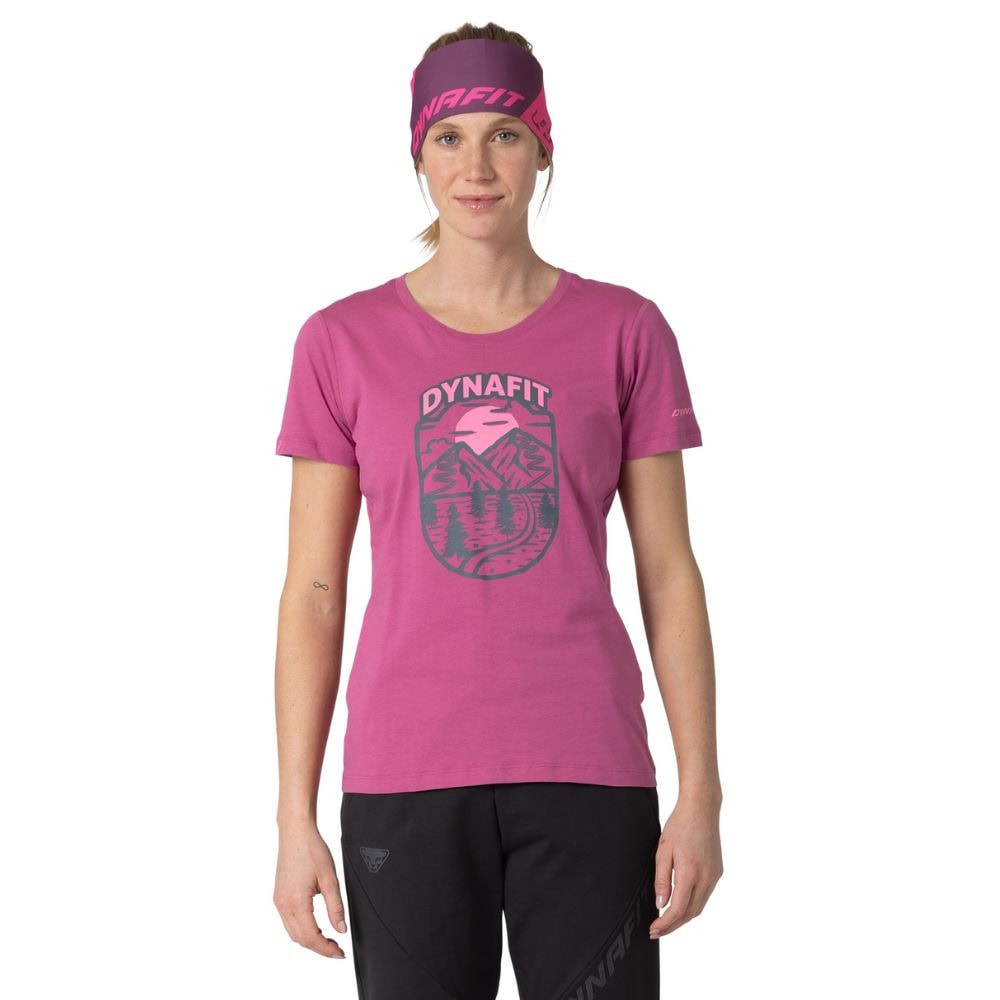 Tričko DYNAFIT Graphic CO W S/S TEE Horizon - Dámske oblečenie - 2