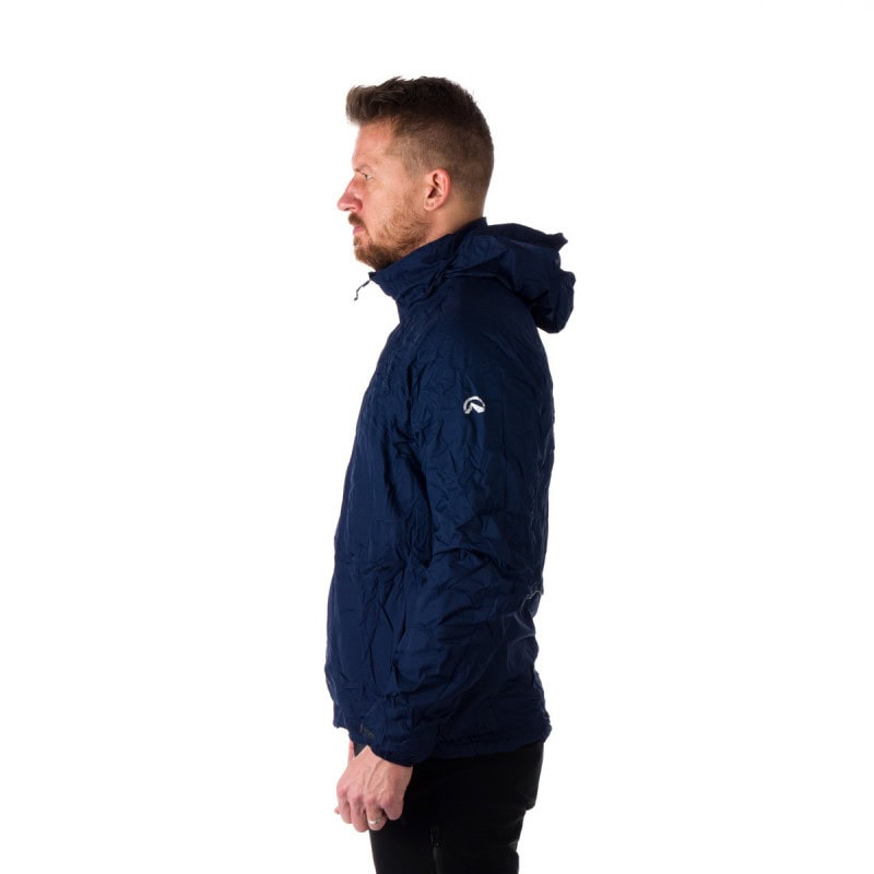 Pánska vodotesná zbaliteľná outdoorová bunda NORTHFINDER Northkit Tmavomodrá - Bundy & Vesty - 9