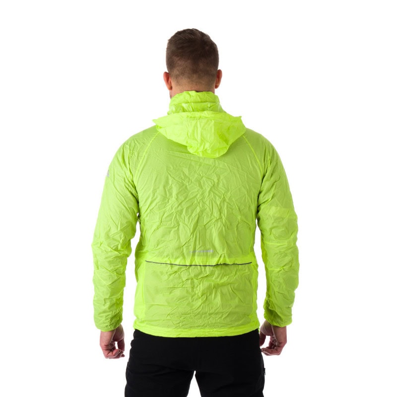 Pánska vodotesná zbaliteľná outdoorová bunda NORTHFINDER Northkit Zelená - Bundy & Vesty - 6