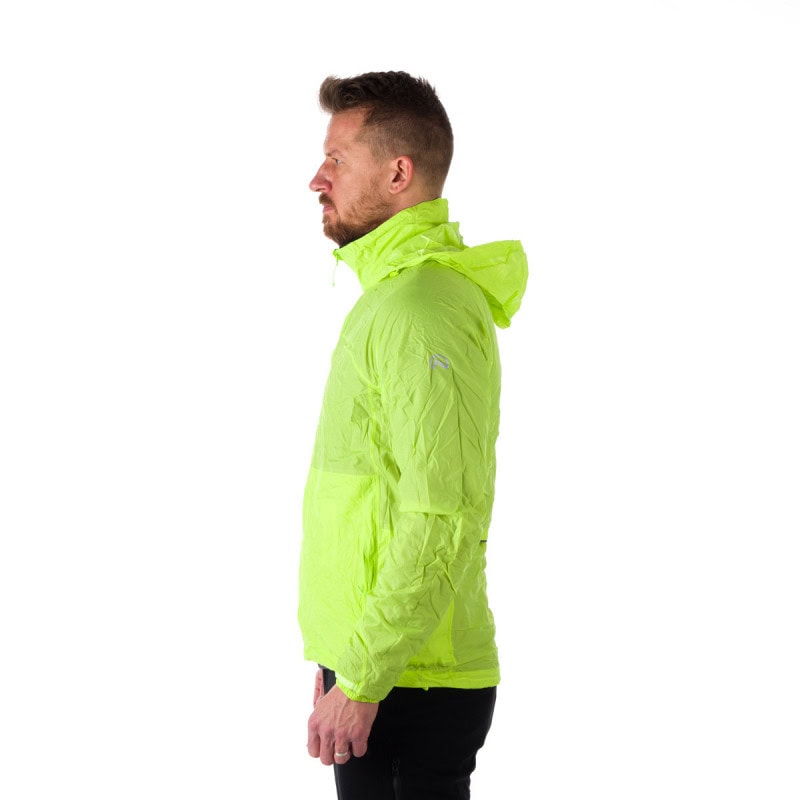 Pánska vodotesná zbaliteľná outdoorová bunda NORTHFINDER Northkit Zelená - Bundy & Vesty - 7