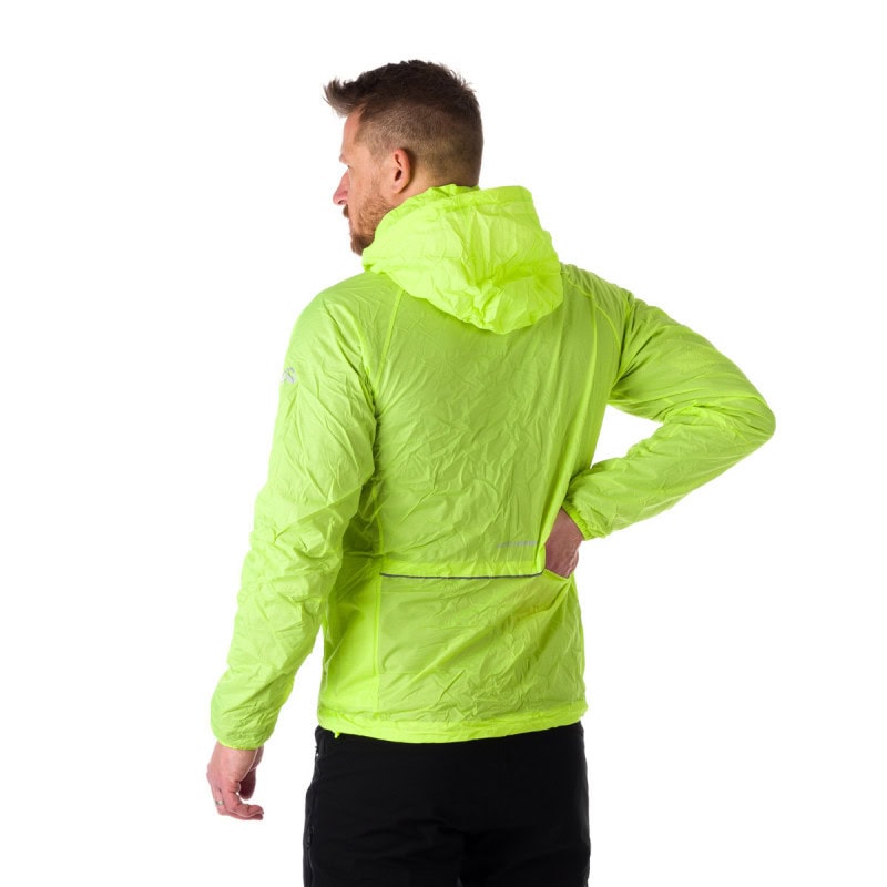Pánska vodotesná zbaliteľná outdoorová bunda NORTHFINDER Northkit Zelená - Bundy & Vesty - 8