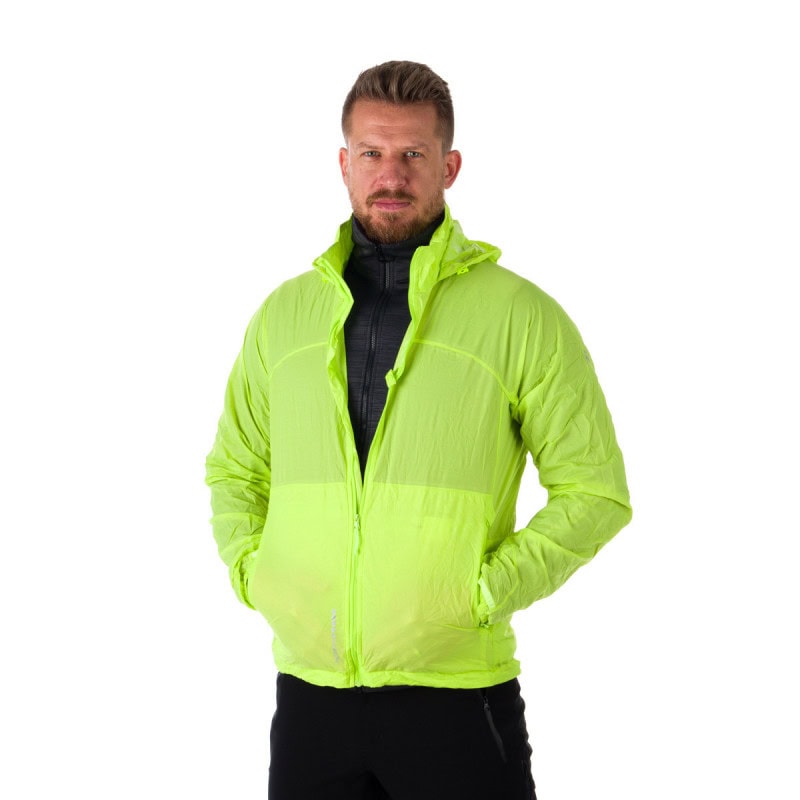 Pánska vodotesná zbaliteľná outdoorová bunda NORTHFINDER Northkit Zelená - Bundy & Vesty - 4