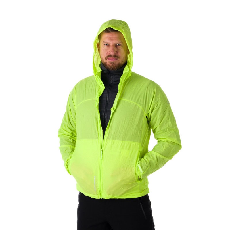 Pánska vodotesná zbaliteľná outdoorová bunda NORTHFINDER Northkit Zelená - Bundy & Vesty - 2