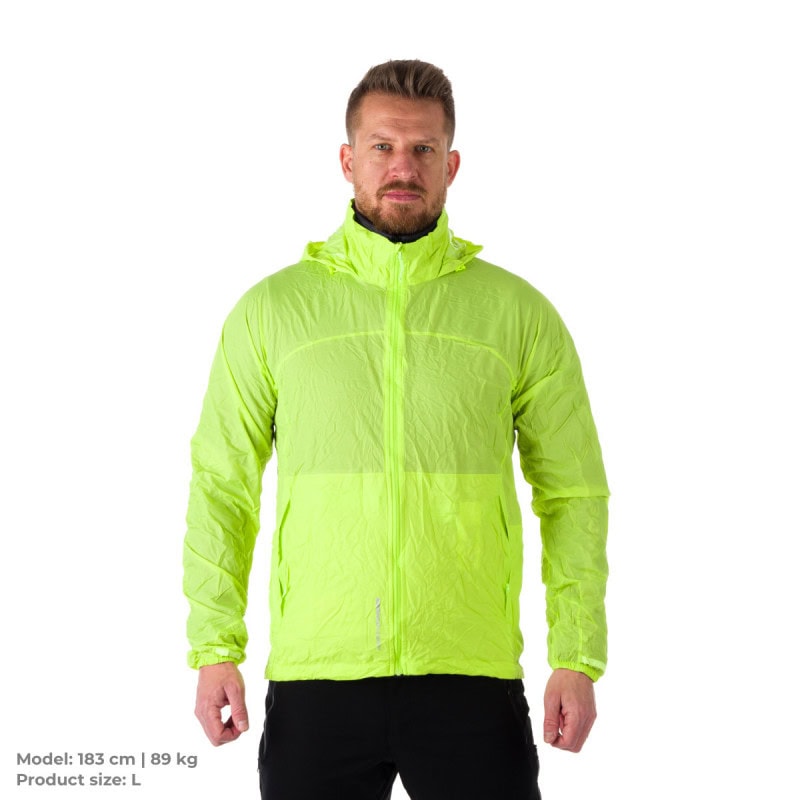 Pánska vodotesná zbaliteľná outdoorová bunda NORTHFINDER Northkit Zelená - Bundy & Vesty - 9