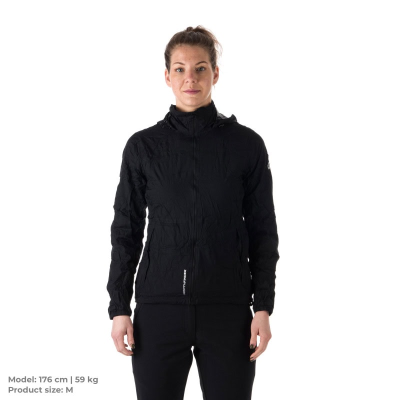 Dámska vodotesná zbaliteľná outdoorová bunda NORTHFINDER Northkit Čierna - Bundy & Overaly & Vesty - 9