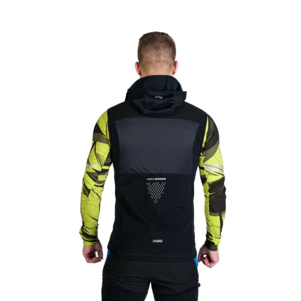 Skialpová vesta NORTHFINDER VHAN 3 Polartec Alpha Direct 2L Black - Bundy na bežky a skialp - 3