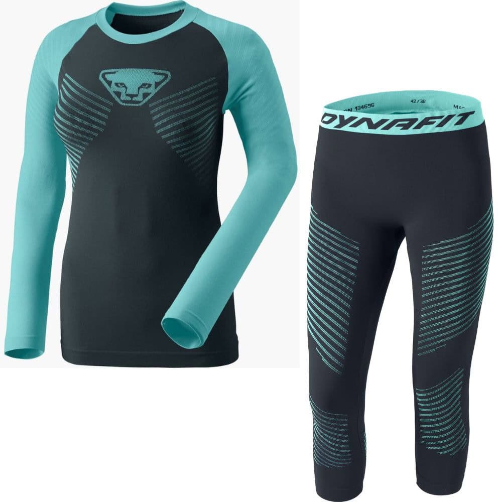 Dámsky komplet DYNAFIT Speed ​​Dryarn Longsleeve W Marine Blue - Športové termoprádlo - 1