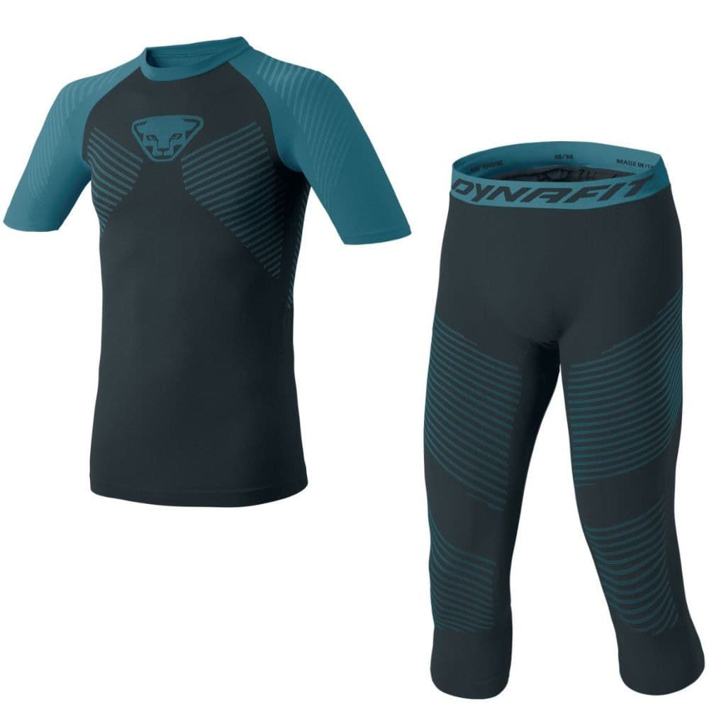Termo komplet DYNAFIT SPEED Dryarn® M TIGHTS Storm Blue - Športové termoprádlo - 1