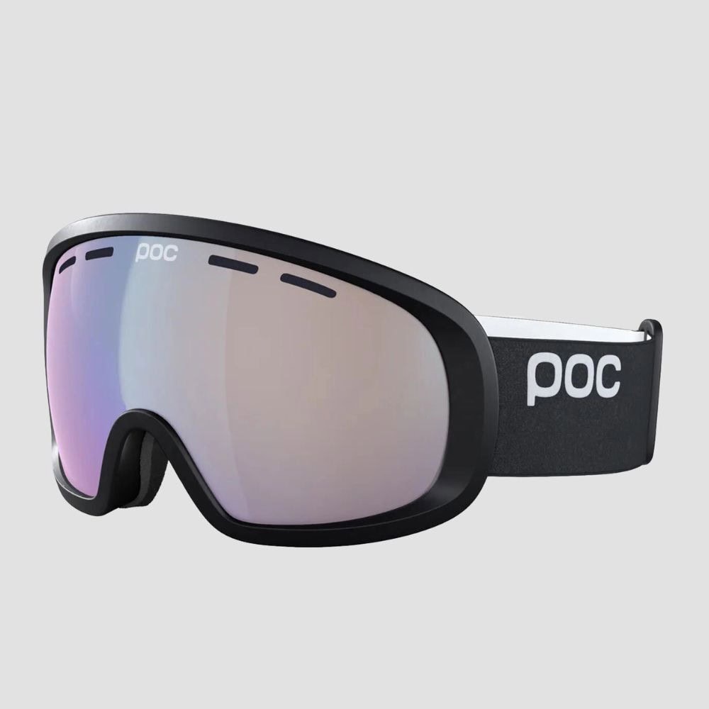 Lyžiarske okuliare POC Fovea Mid Photochromic Uranium Black Changeable Sky Blue - Fotochromatické lyžiarske okuliare - 1