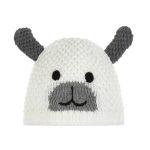 Detská zimná čiapka EISBÄR Grizzly Kids White
