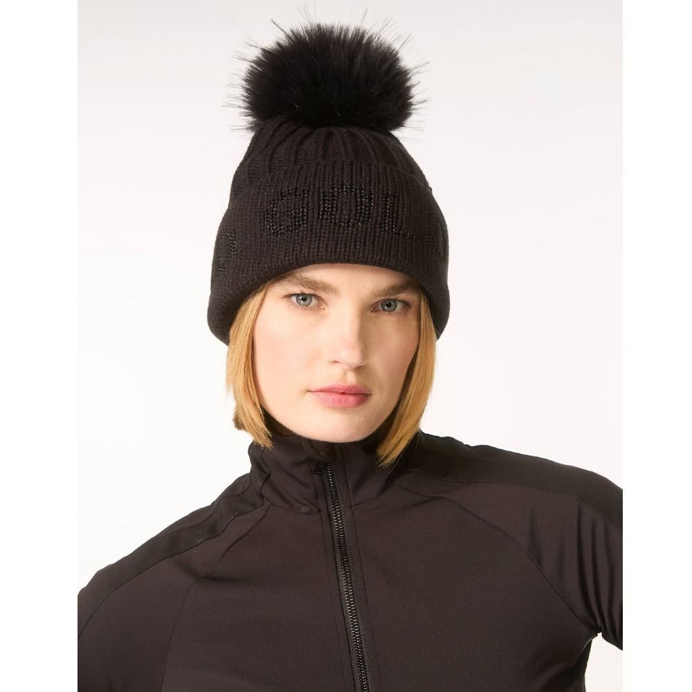 Čiapka GOLDBERGH Hodd Beanie Black - Čiapky - 4
