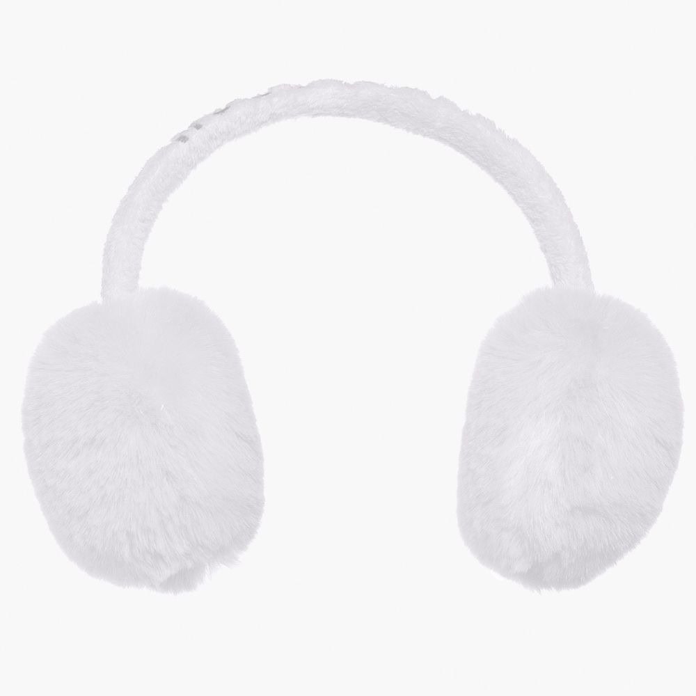 Hrejivé klapky GOLDBERGH Fluffy Earwarmers White - Čiapky - 1
