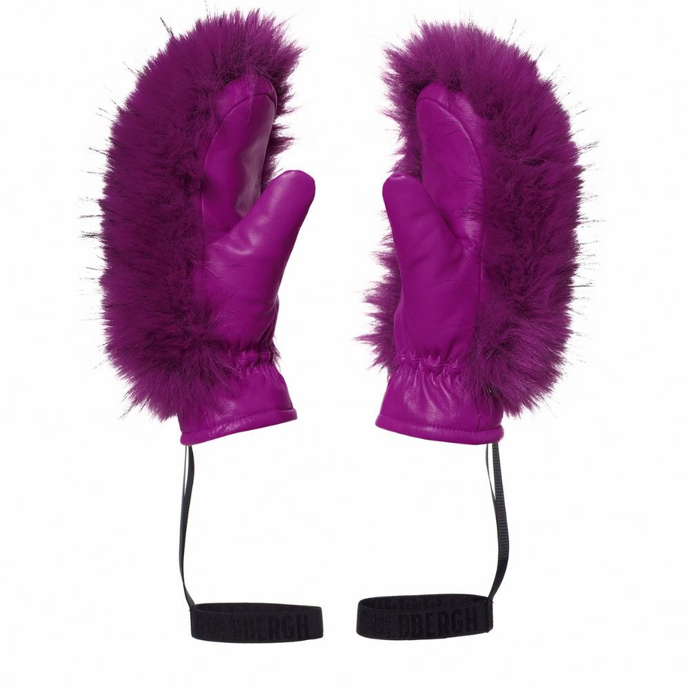 Lyžiarske rukavice GOLDBERGH Hill Mittens Viola - Dámske rukavice - 2