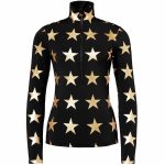 Dámsky rolák GOLDBERGH Lunaria Ski Pully Black / Gold