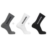 Odolné ponožky SALOMON Everyday Crew 3-Pack Black/White
