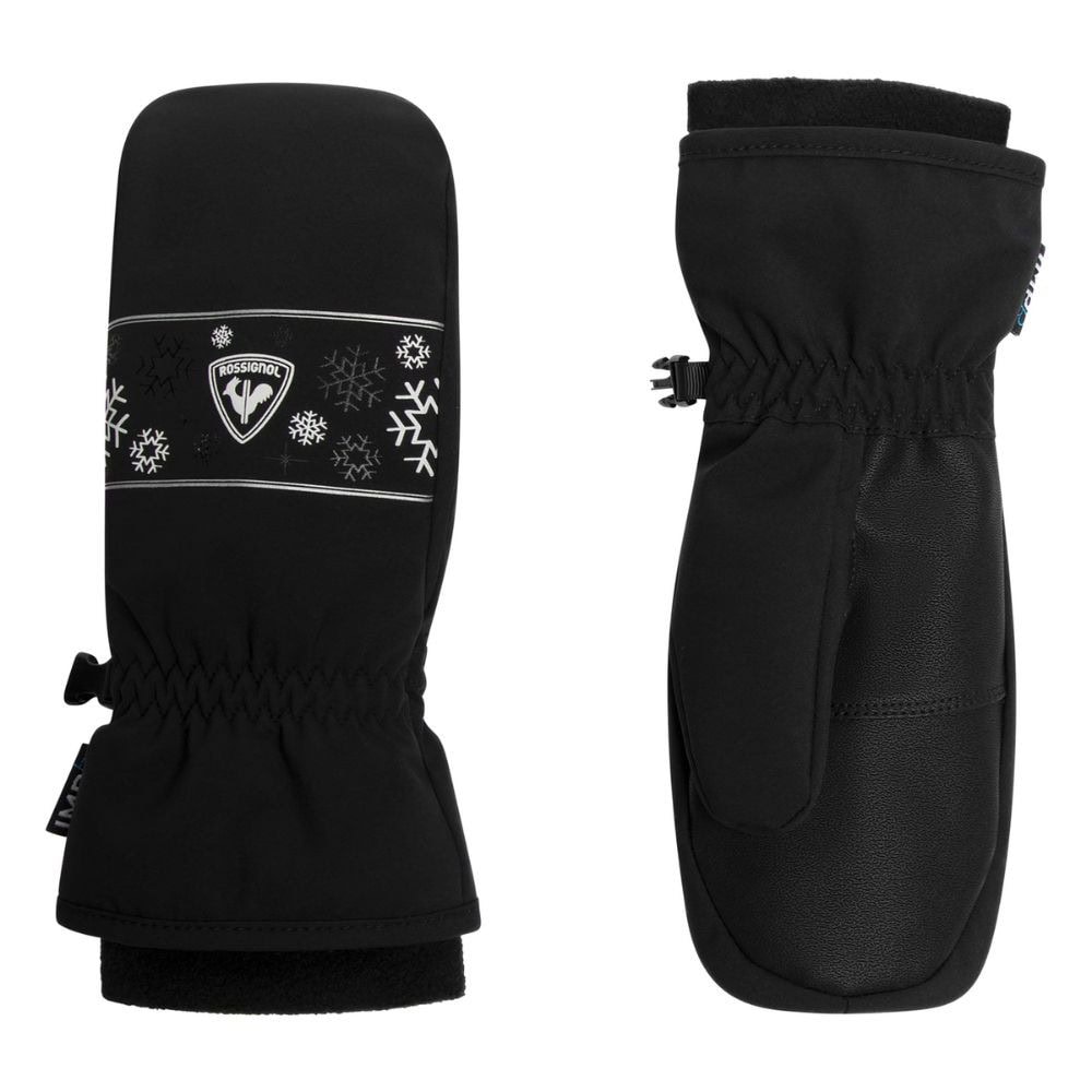 Lyžiarske rukavice ROSSIGNOL JR Jane IMPR M Black - Detské rukavice - 1