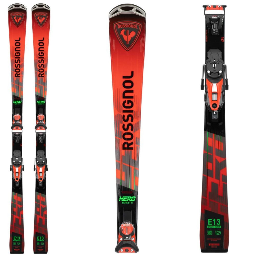 Zjazdové lyže ROSSIGNOL Hero Elite ST Ti Konect + viazanie NX 12 Konect GW B80 Hot Red - Pánske lyže - 1