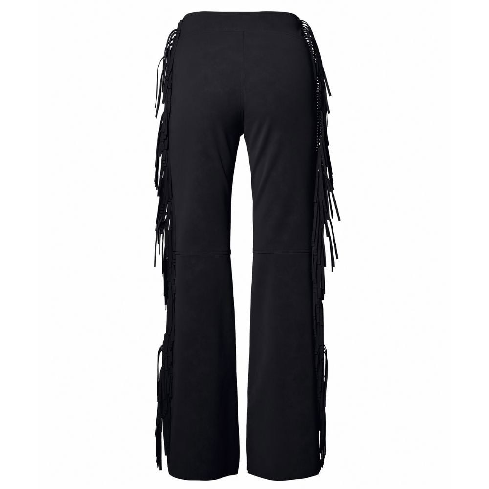 Nohavice GOLDBERGH Lina so strapcami Black - Tepláky - 3