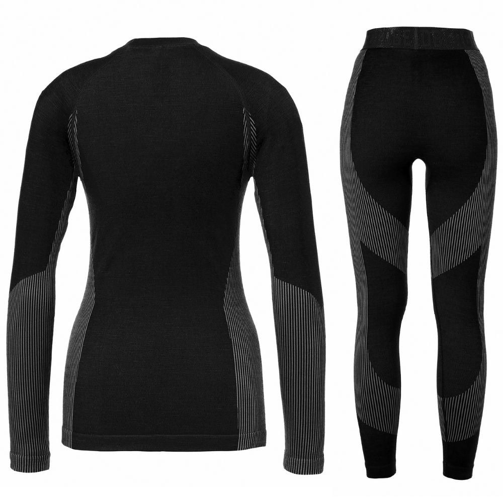 Termo komplet GOLDBERGH Slick Baselayer long sleeve + Contour Baselayer pant Black - Športové termoprádlo - 4