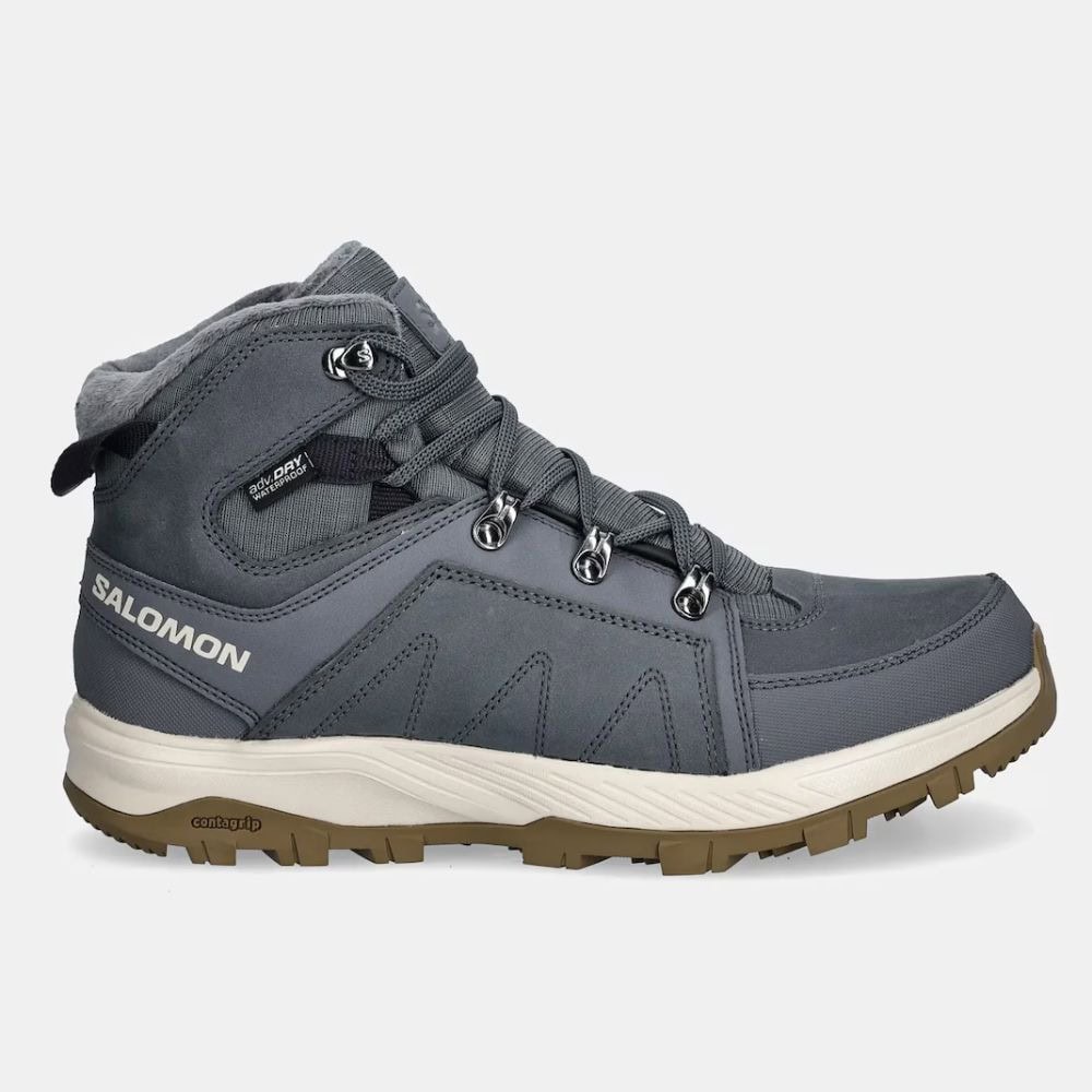 Zimná obuv SALOMON Outchill Ts Wp Turbul Rainy Dknavy - Zimná obuv - 1