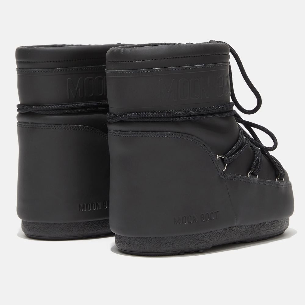 Snehule MOON BOOT Icon Low Rubber Black - Zimná obuv - 2