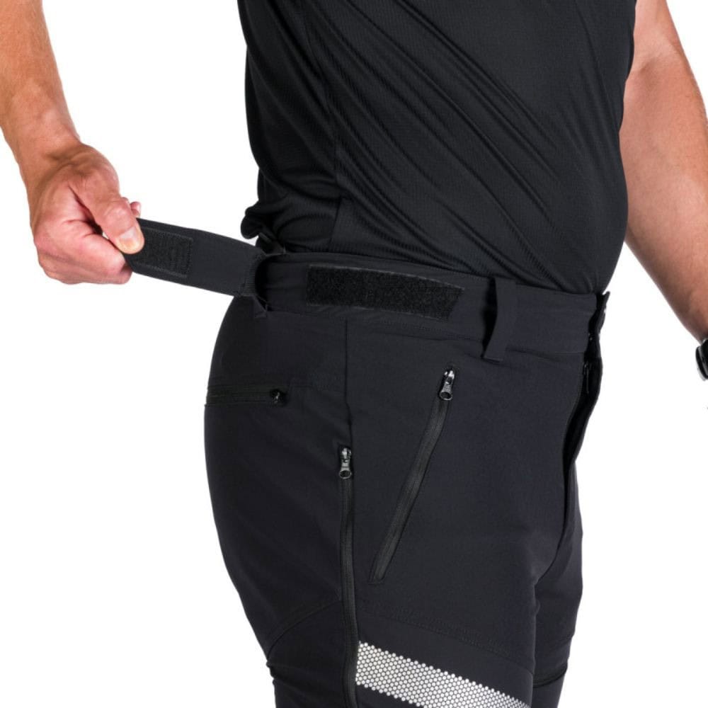 Softshellové nohavice NORTHFINDER Ganek Black - Turistické nohavice - 6