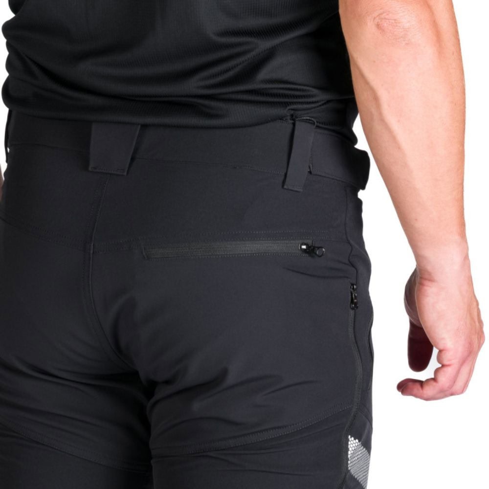 Softshellové nohavice NORTHFINDER Ganek Black - Turistické nohavice - 7