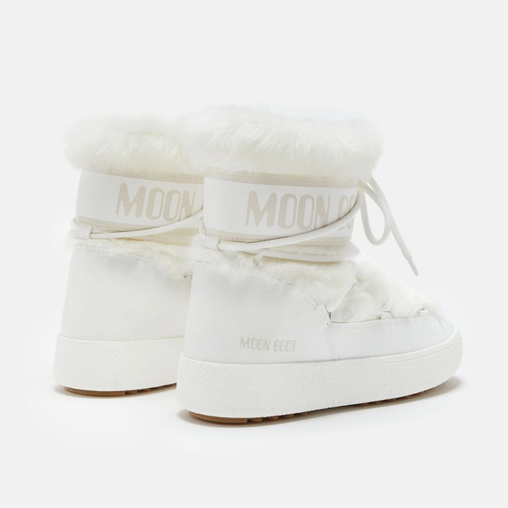 Snehule MOON BOOT Ltrack Faux Fur WP White - Zimná obuv - 2