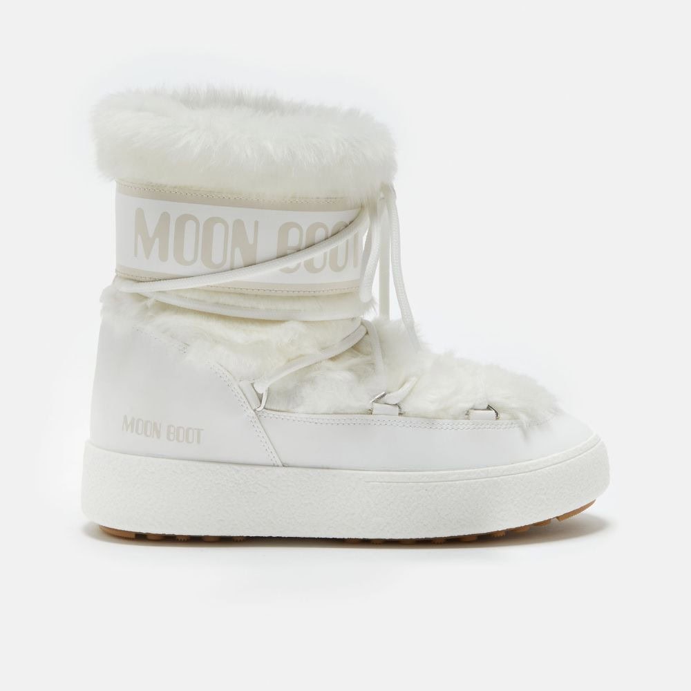 Snehule MOON BOOT Ltrack Faux Fur WP White - Zimná obuv - 1