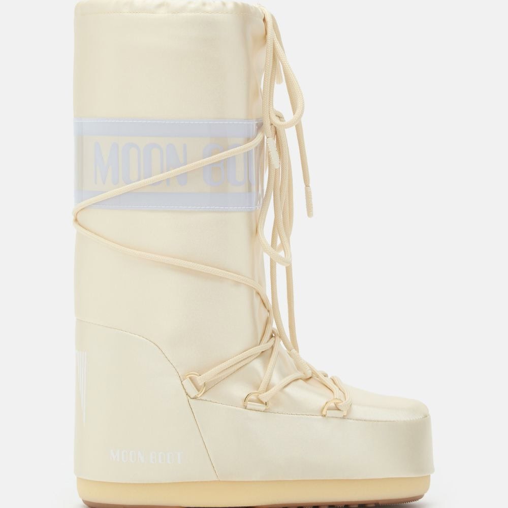 Snehule MOON BOOT Icon Rubber Cream - Zimná obuv - 1