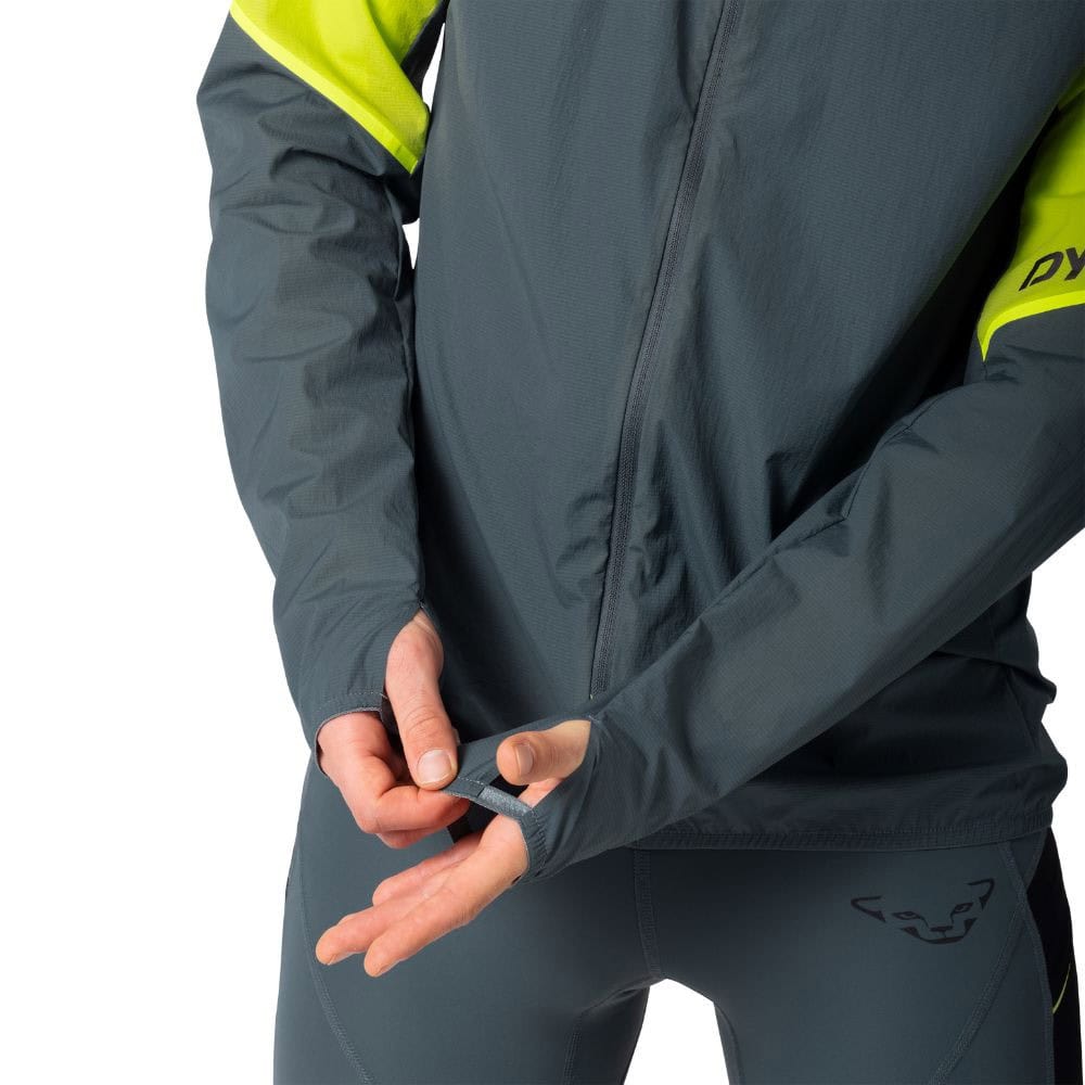 Bunda DYNAFIT Alpine Wind Jacket M Ultra Yellow - Bundy & Vesty - 4
