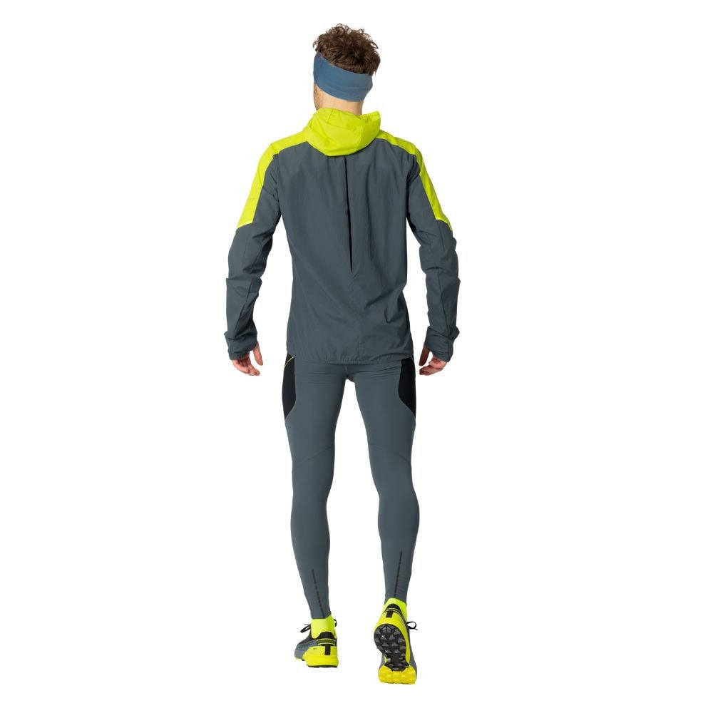 Bunda DYNAFIT Alpine Wind Jacket M Ultra Yellow - Bundy & Vesty - 3