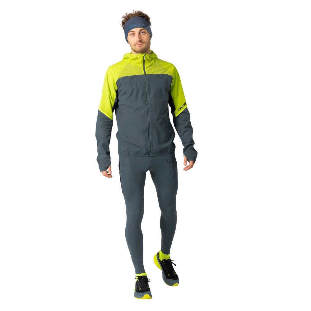 Bunda DYNAFIT Alpine Wind Jacket M Ultra Yellow - Bundy & Vesty - 2