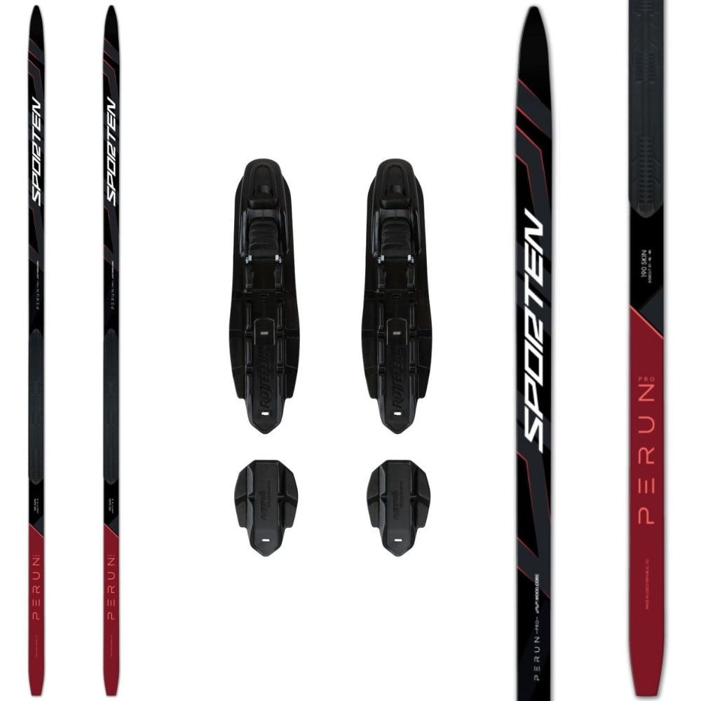 Bežkový set SPORTEN Perun Pro Skin W so stúpacím pásom a viazaním NNN - Dámske sety - 1