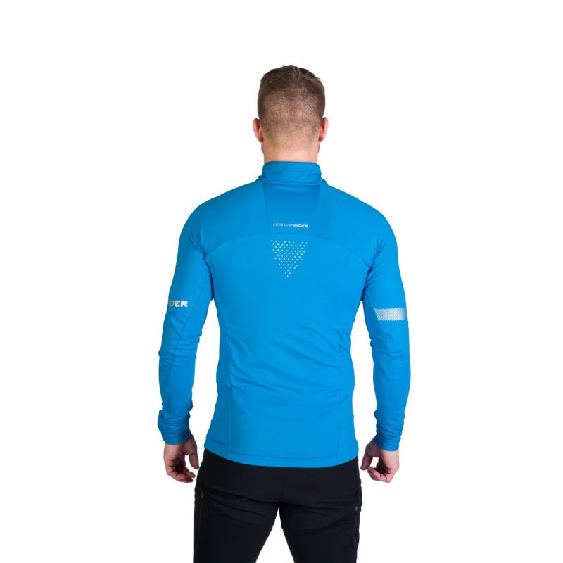 Pánska technická mikina NORTHFINDER Bukovec Blue - Technické mikiny - 2