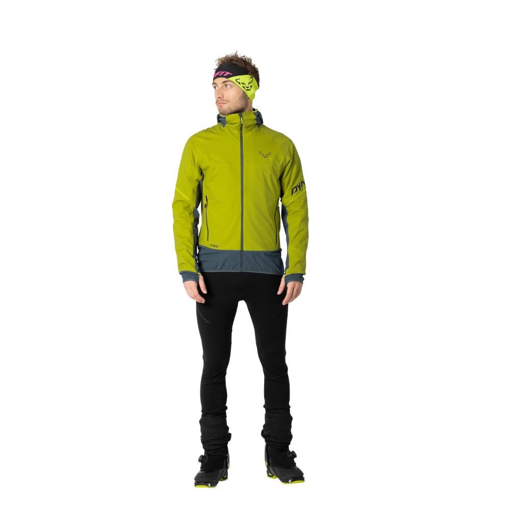 Bunda DYNAFIT Mezzalama Polartec Alpha® Jacket M Golden Lime - Bundy na bežky a skialp - 2