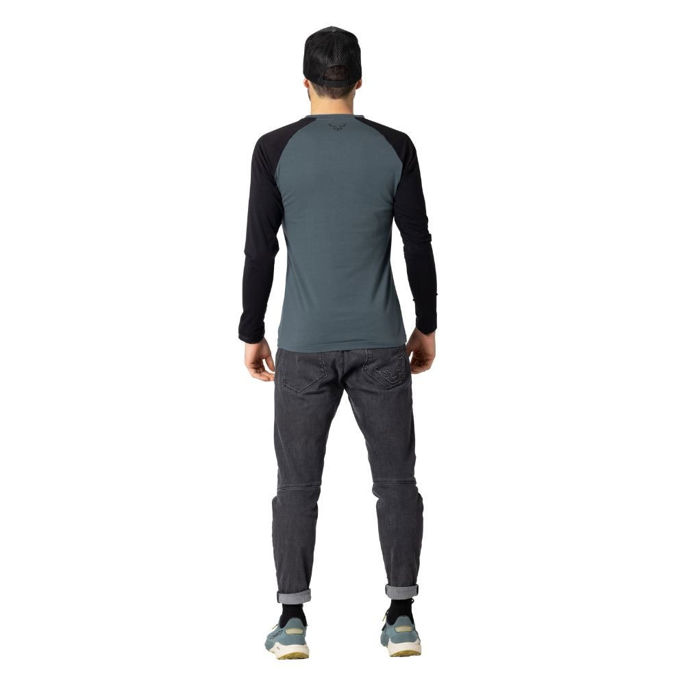 Tričko DYNAFIT 24/7 M L/S TEE Cinder - DYNAFIT - 4
