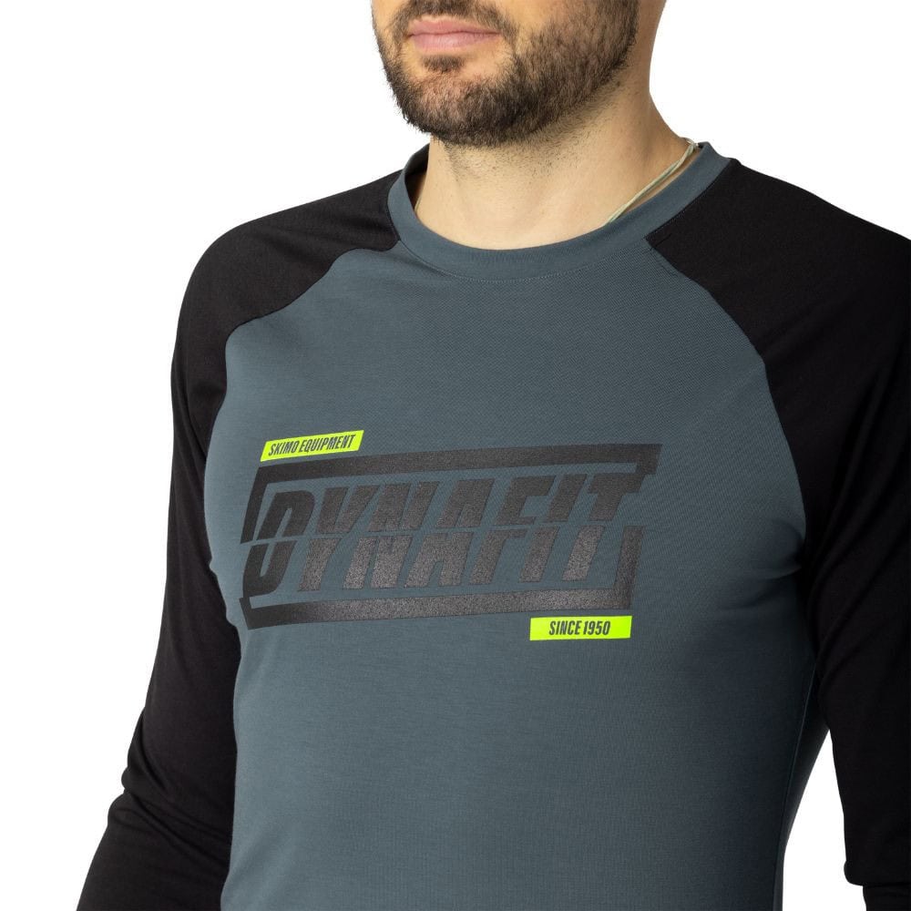 Tričko DYNAFIT 24/7 M L/S TEE Cinder - DYNAFIT - 3